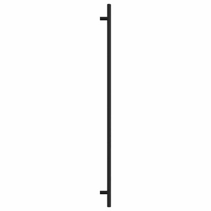 Cabinet Handles 10 pcs Black 480 mm Stainless Steel
