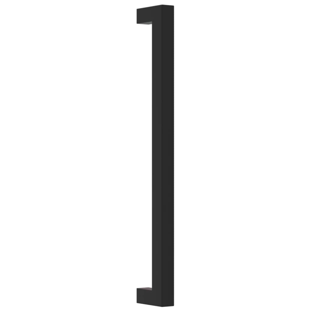 Cabinet Handles 20 pcs Black 224 mm Stainless Steel
