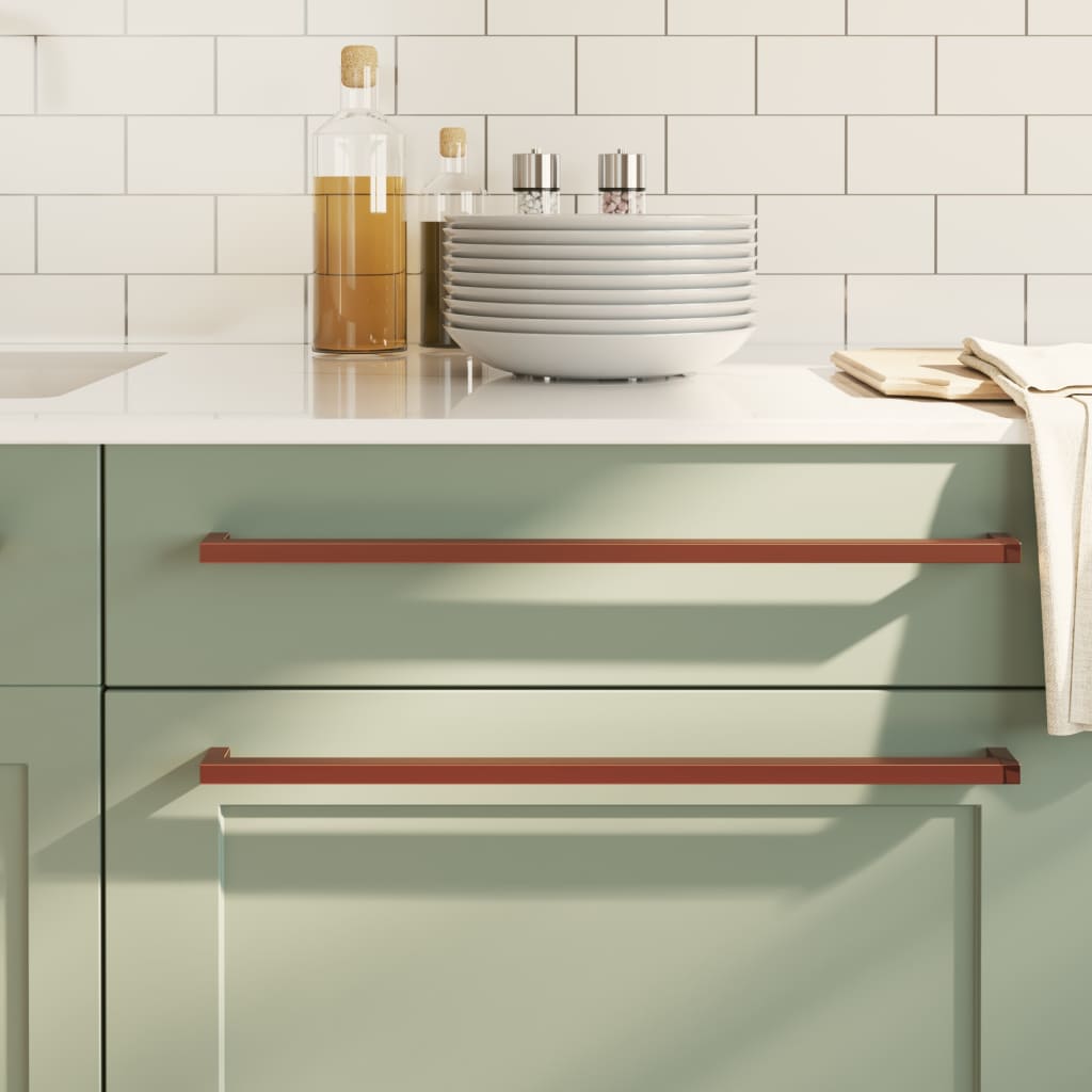 Cabinet Handles 20 pcs Bronze 480 mm Stainless Steel