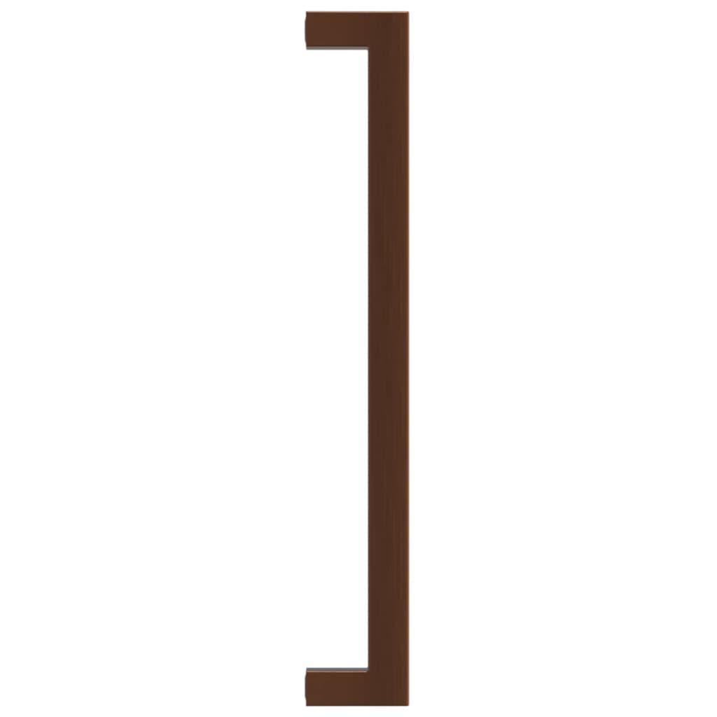 Cabinet Handles 10 pcs Bronze 224 mm Stainless Steel