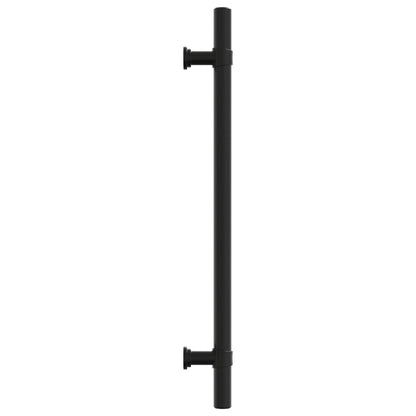 Cabinet Handles 20 pcs Black 192 mm Stainless Steel