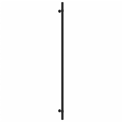 Cabinet Handles 20 pcs Black 480 mm Stainless Steel