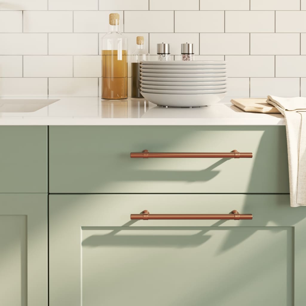 Cabinet Handles 20 pcs Bronze 192 mm Stainless Steel