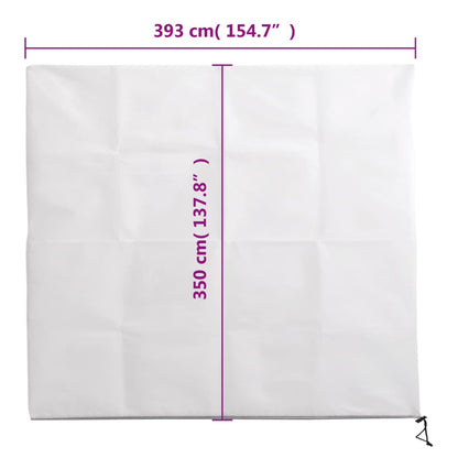 Plant Fleece Cover with Zip 70 g/m² 3.93x3.5 m