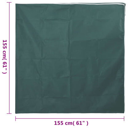 Plant Fleece Covers with Zip 2 pcs 70 g/m² 1.55x1.55 m
