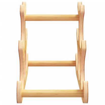 Wine Rack for 6 Bottles 35x18x25.5 cm Bamboo