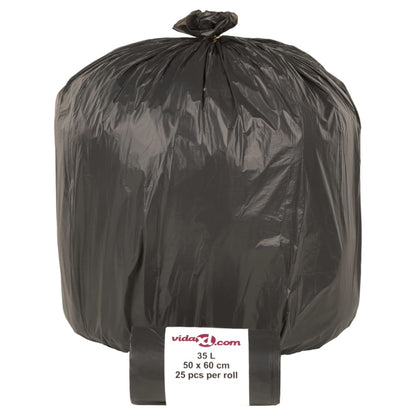 Bin Bags 250 pcs Black 35 L