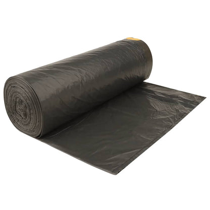 Bin Bags with Drawstrings 150 pcs Black 240 L