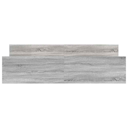 Bed Frame | Grey Sonoma | Engineered wood, solid pinewood, plywood