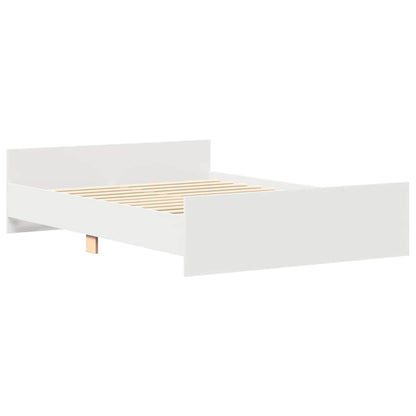 Bed Frame | White | Engineered wood, solid pine, plywood | 120x200 cm