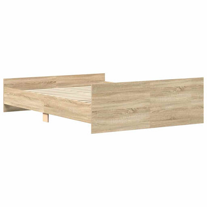 Bed Frame | Sonoma Oak | Engineered wood | 120x200 cm |  Durable