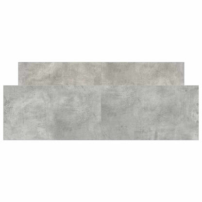 Bed Frame | Concrete Grey | Engineered wood, solid pine, plywood