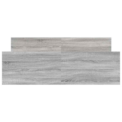 Bed Frame | Grey Sonoma | Engineered wood | 120x200 cm | Bed Frame