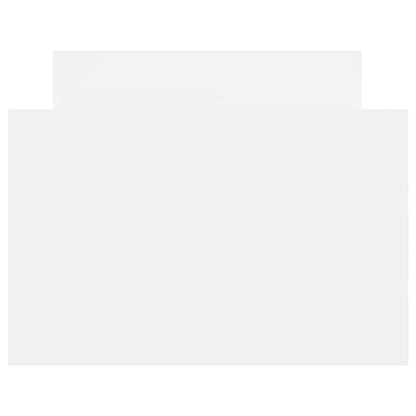 Bed Frame without Mattress White 100x200 cm