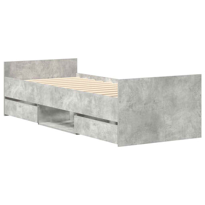Bed Frame | Concrete Grey