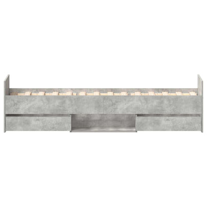 Bed Frame | Concrete Grey