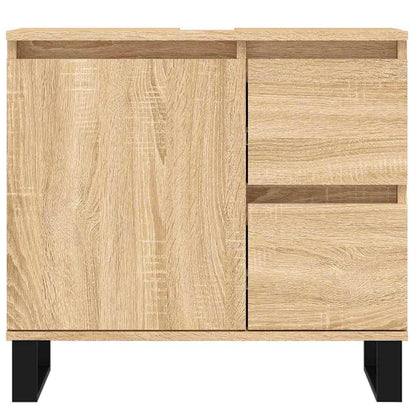 Bed Frame without Mattress Grey Sonoma 135x190 cm Double Double