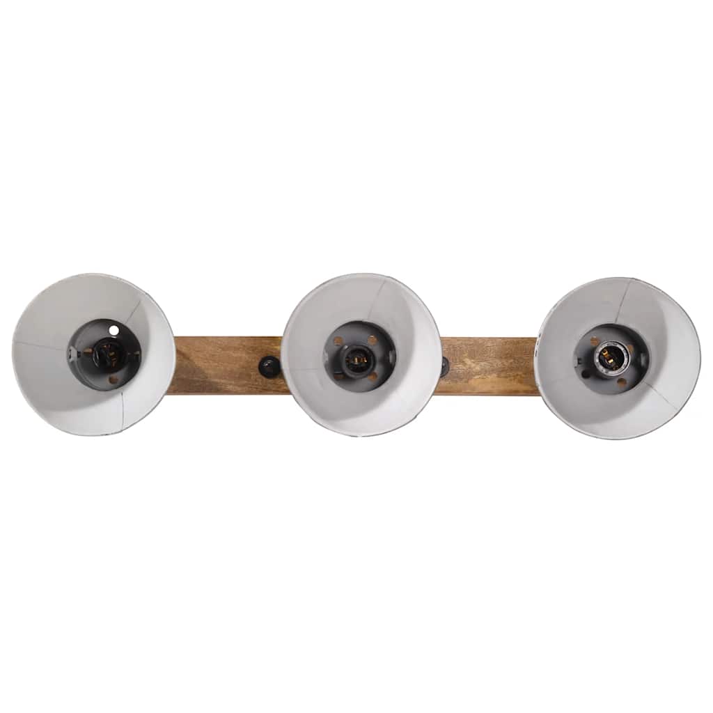 Wall Lamp 25 W Distressed Blue 65x25 cm E27