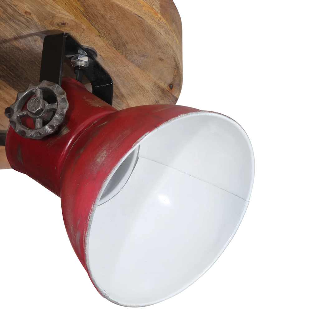 Ceiling Lamp 25 W Distressed Red 35x35x25 cm E27
