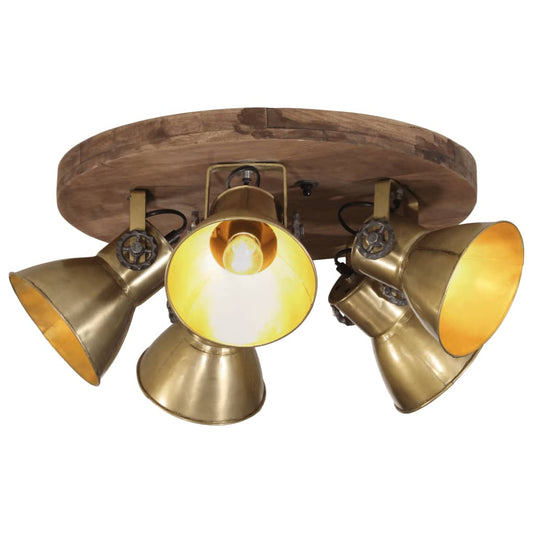 Ceiling Lamp 25 W Antique Brass 50x50x25 cm E27