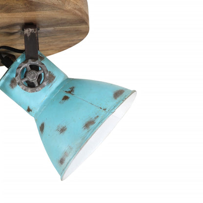 Ceiling Lamp 25 W Distressed Blue 50x50x25 cm E27