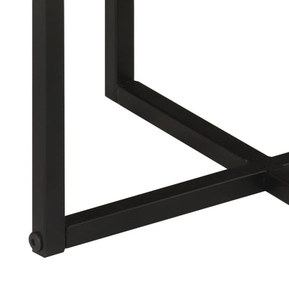 Coffee Table 35x35x30 cm Solid Wood Acacia and Iron