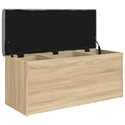 Storage Bench Sonoma Oak 102x42x45 cm Engineered Wood