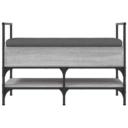 Shoe Bench Grey Sonoma 85.5x42x57.5 cm Engineered Wood