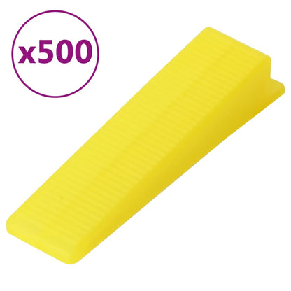 Tile Levelling System 500 Wedges 2500 Clips 1,5 mm