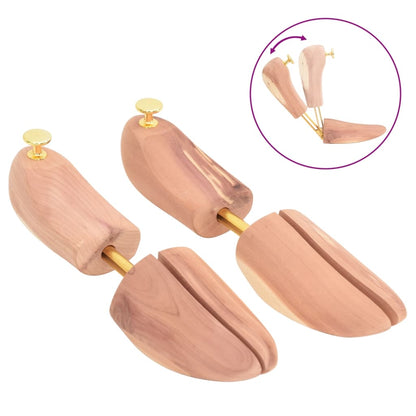 Shoe Stretcher with Shoe Horn EU 42-43.5 Solid Wood Cedar