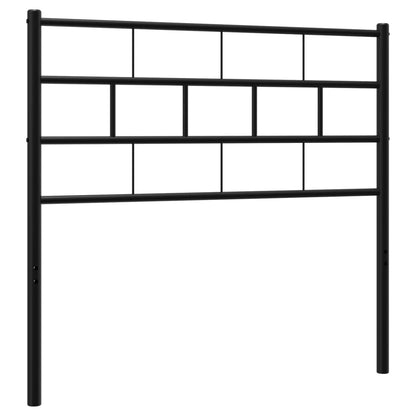 Metal Replace Headboard Black 75 cm