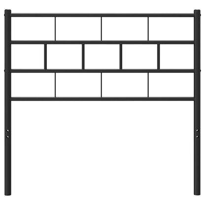 Metal Replace Headboard Black 100 cm