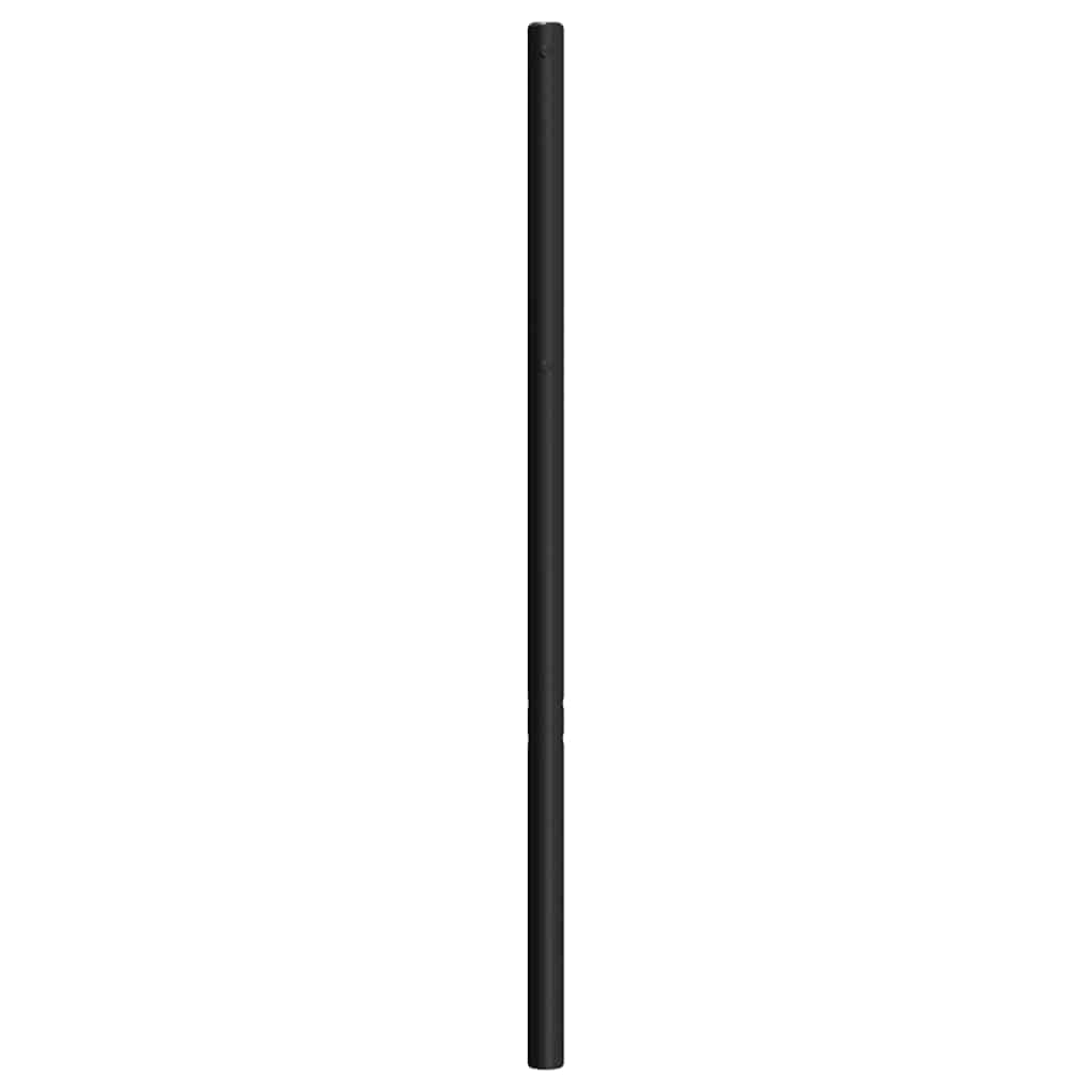 Metal Replace Headboard Black 160 cm