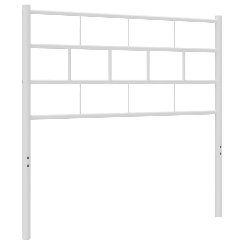Metal Replace Headboard White 75 cm