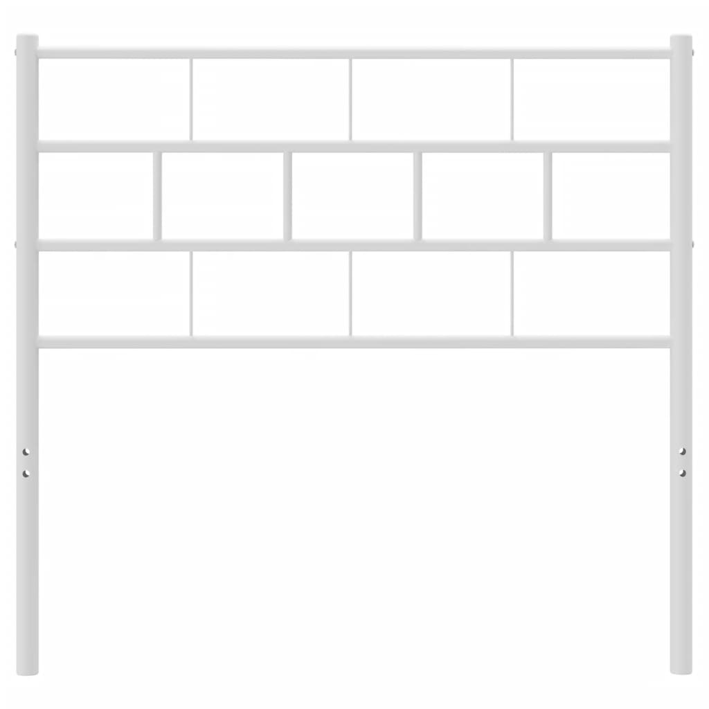 Metal Replace Headboard White 75 cm