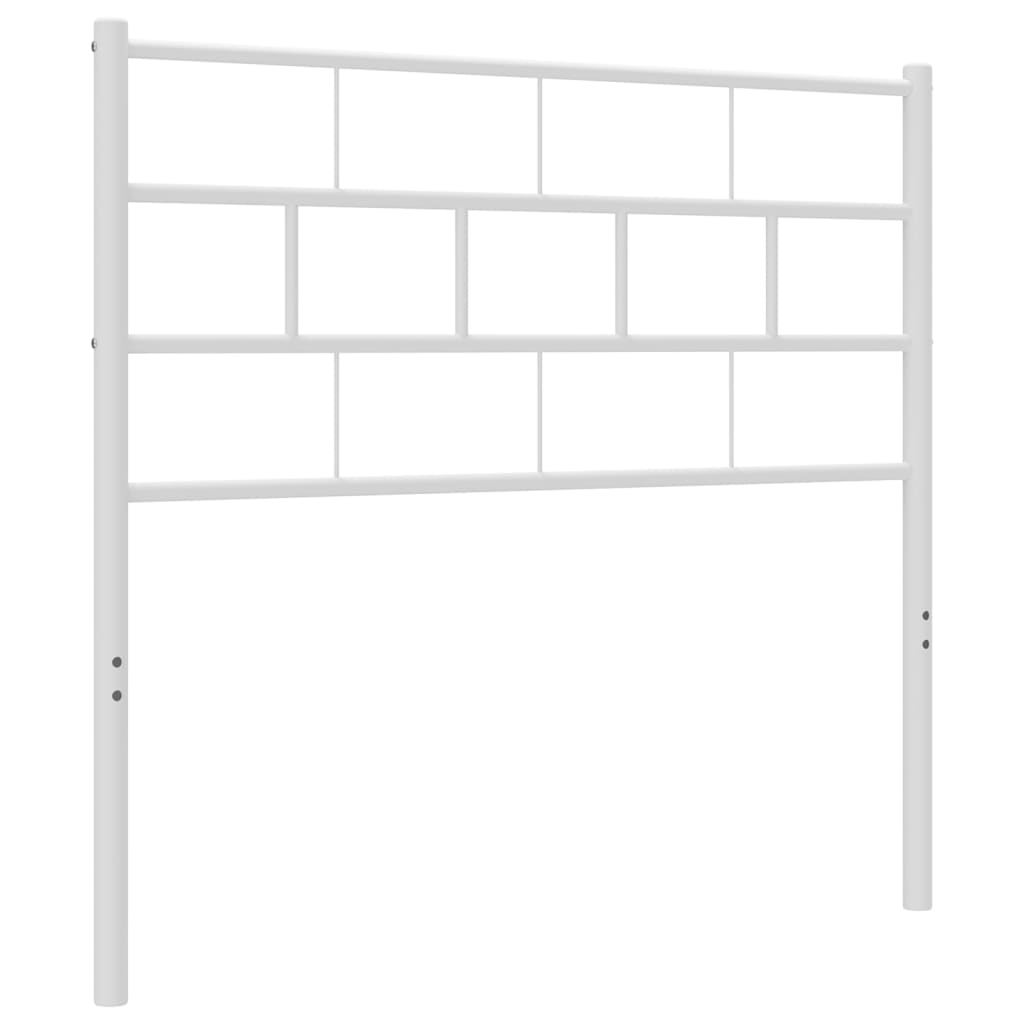 Metal Replace Headboard White 80 cm