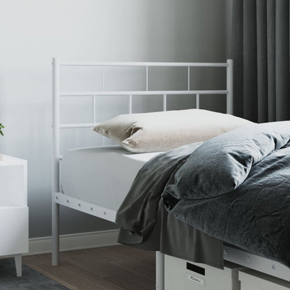 Metal Replace Headboard White 80 cm