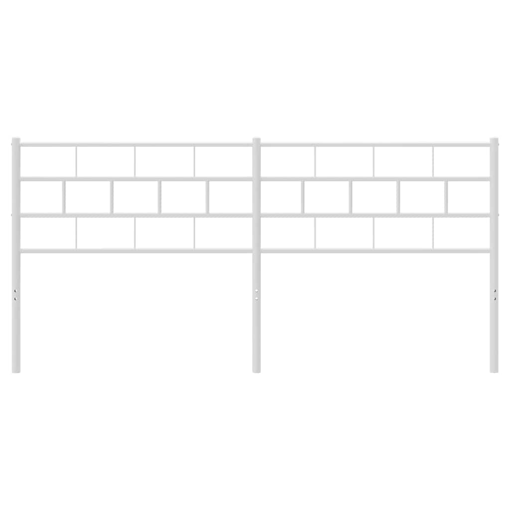 Metal Replace Headboard White 180 cm