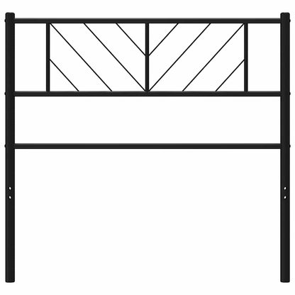 Metal Replace Headboard Black 75 cm