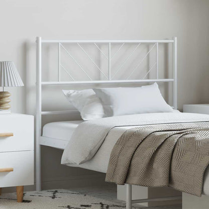 Metal Replace Headboard White 100 cm