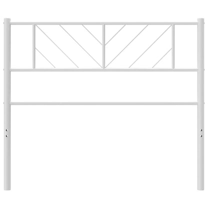 Metal Replace Headboard White 100 cm