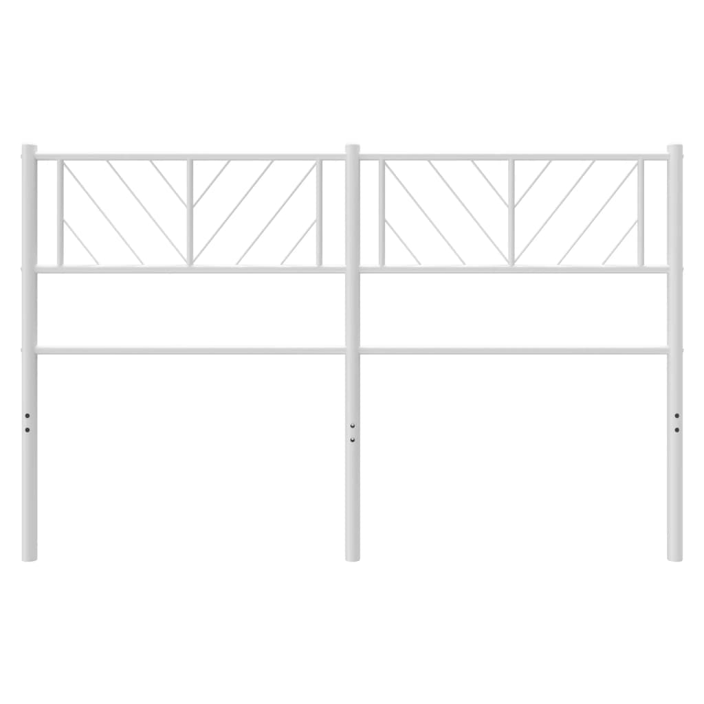 Metal Replace Headboard White 120 cm