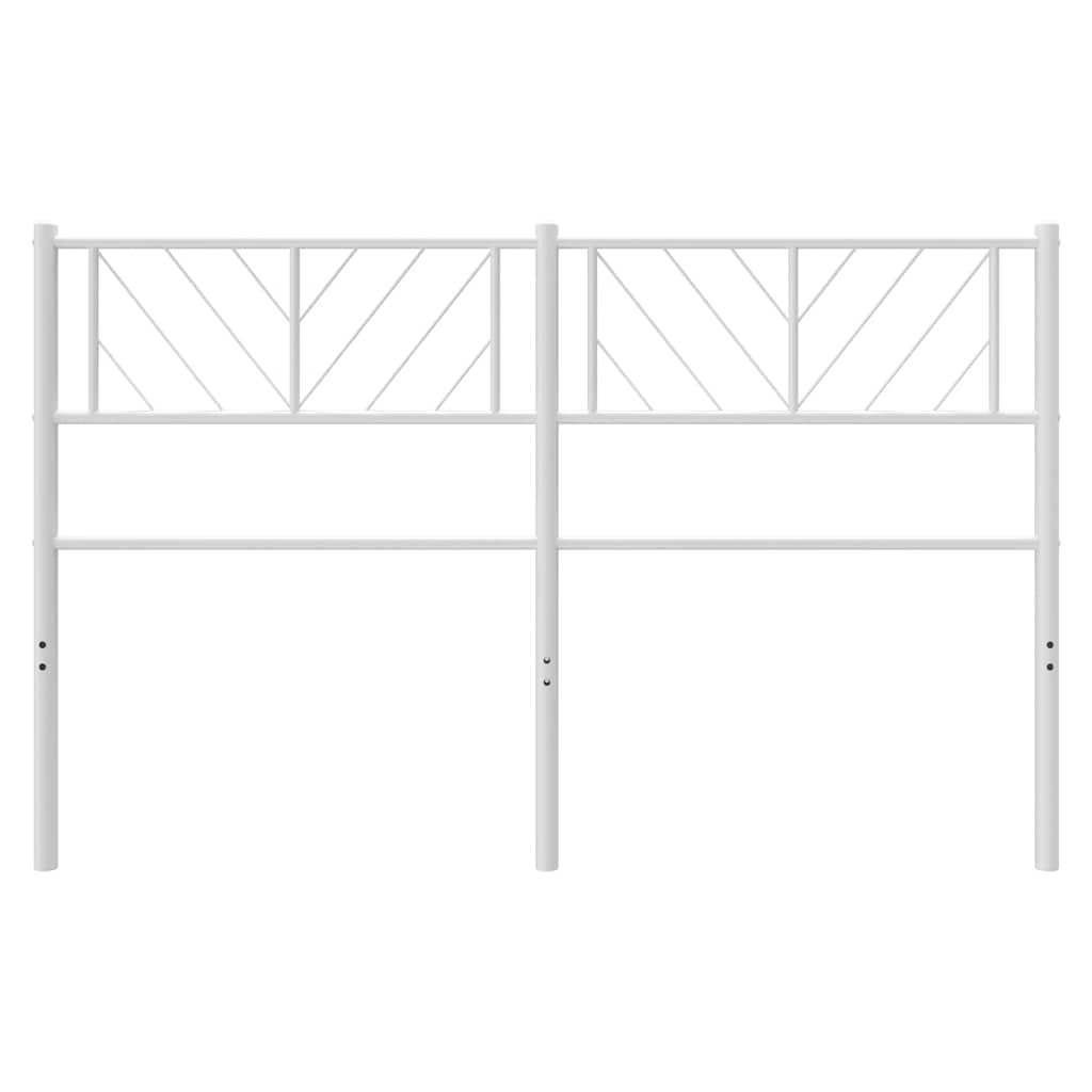 Metal Replace Headboard White 135 cm