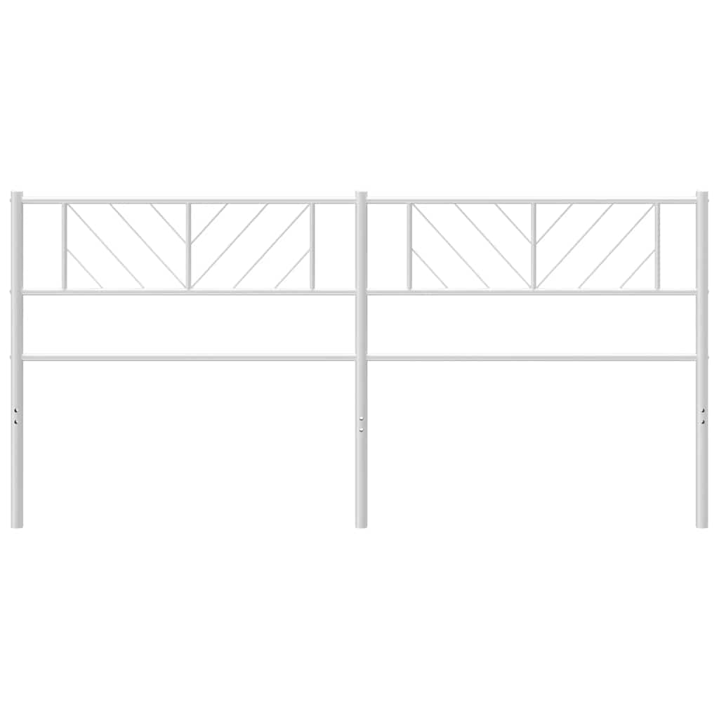 Metal Replace Headboard White 193 cm
