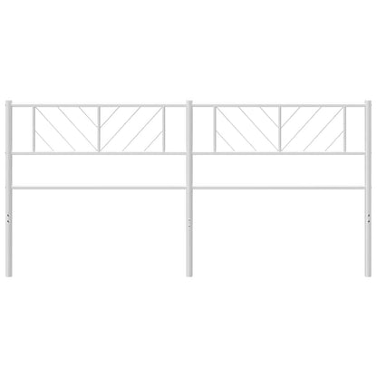 Metal Replace Headboard White 193 cm