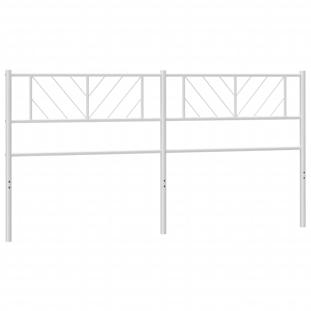 Metal Replace Headboard White 200 cm