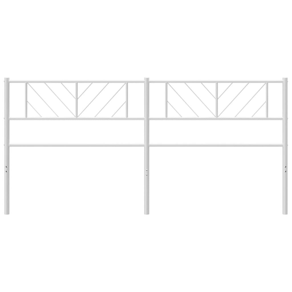 Metal Replace Headboard White 200 cm