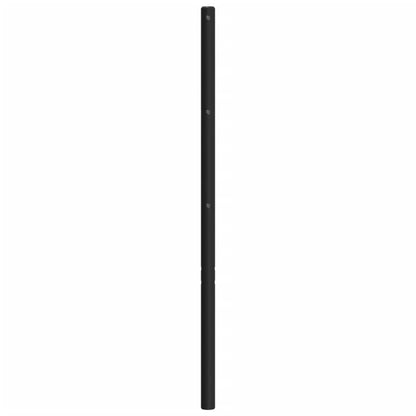 Metal Replace Headboard Black 120 cm