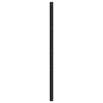 Metal Replace Headboard Black 200 cm