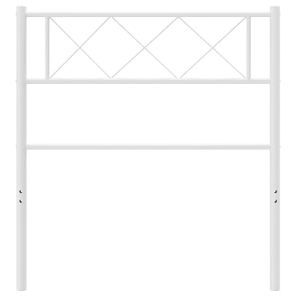Metal Replace Headboard White 100 cm